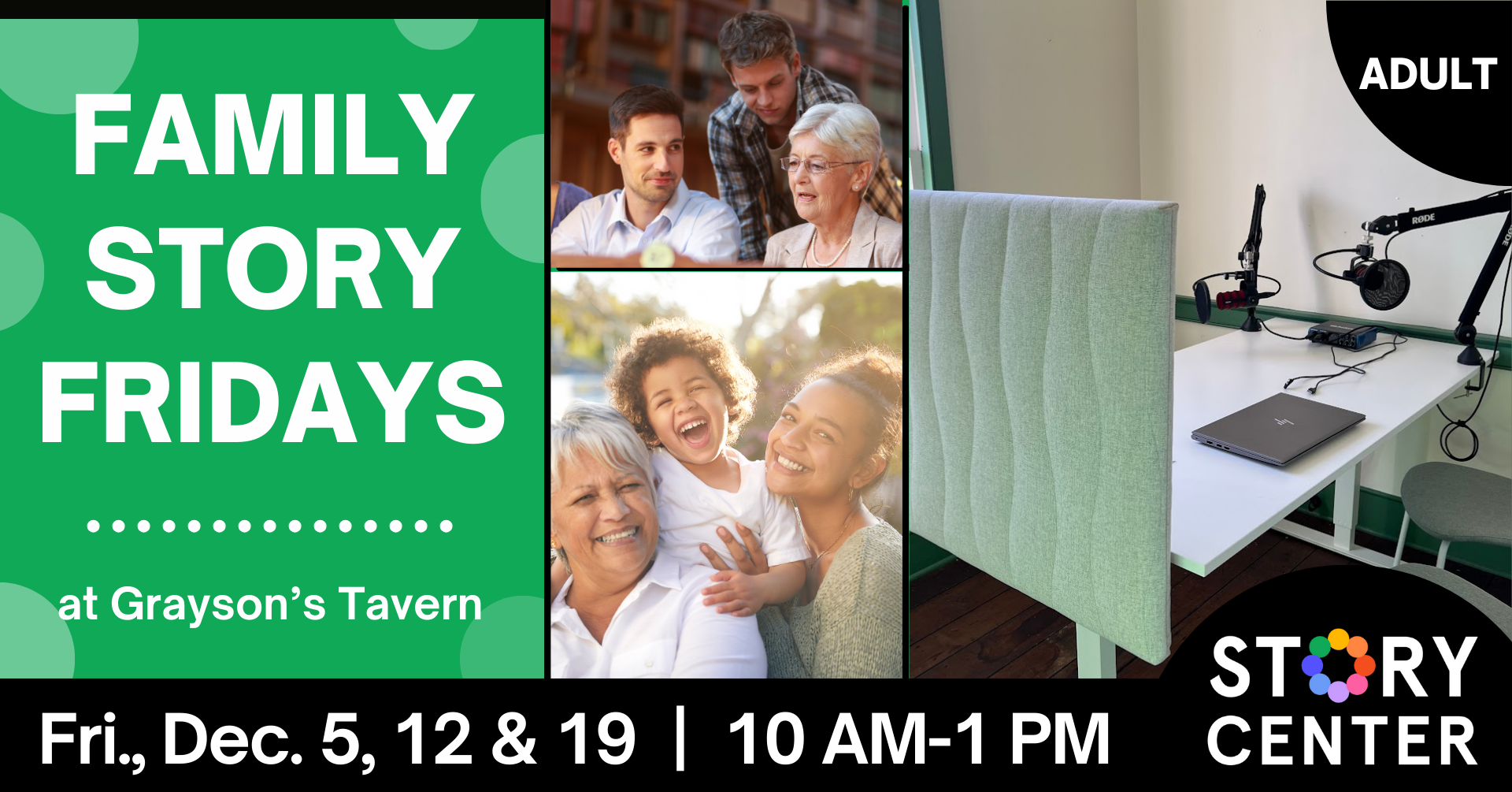 Family Story Fridays at the Story Center