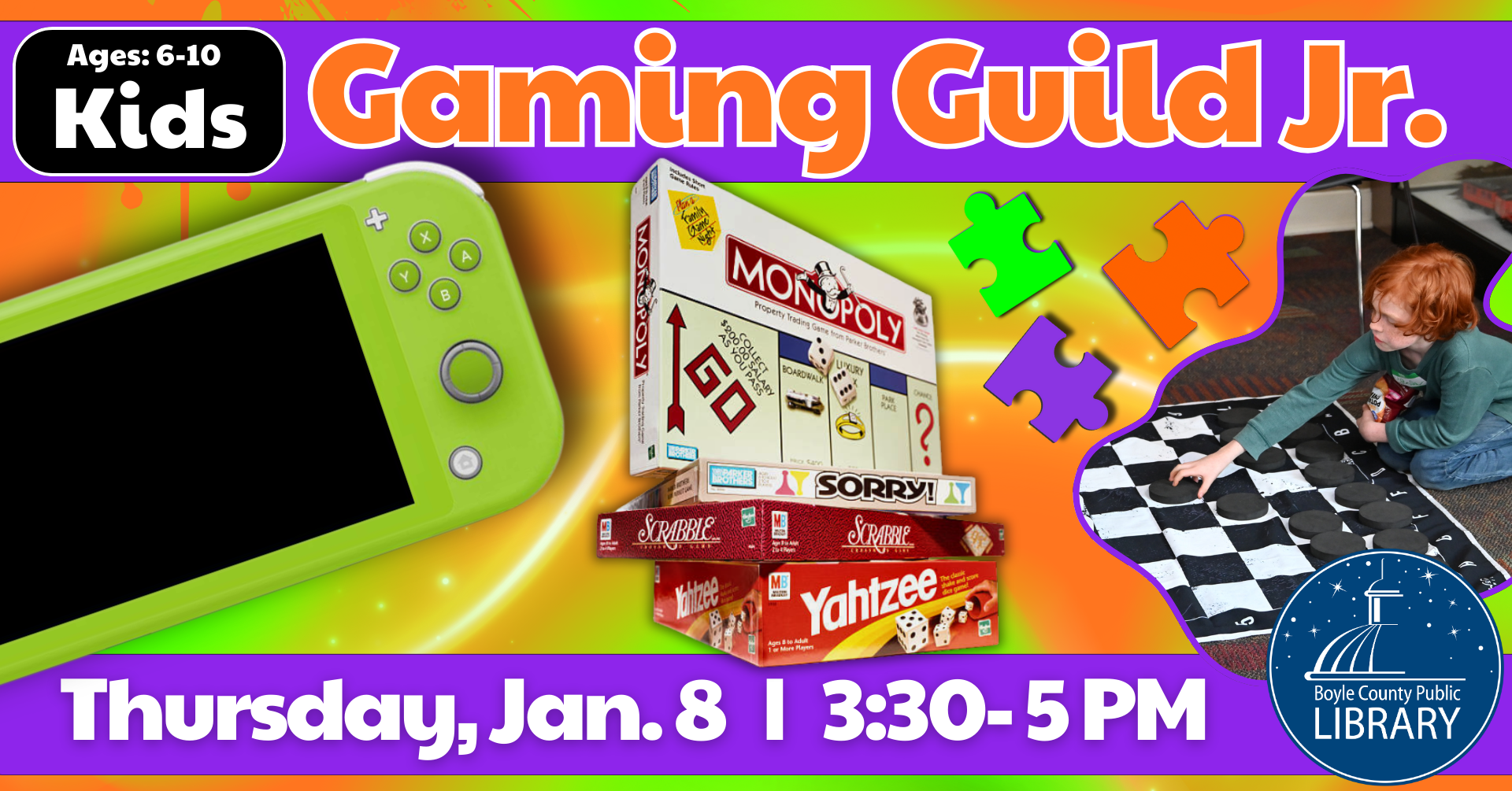 Gaming Guild Jr on January 8