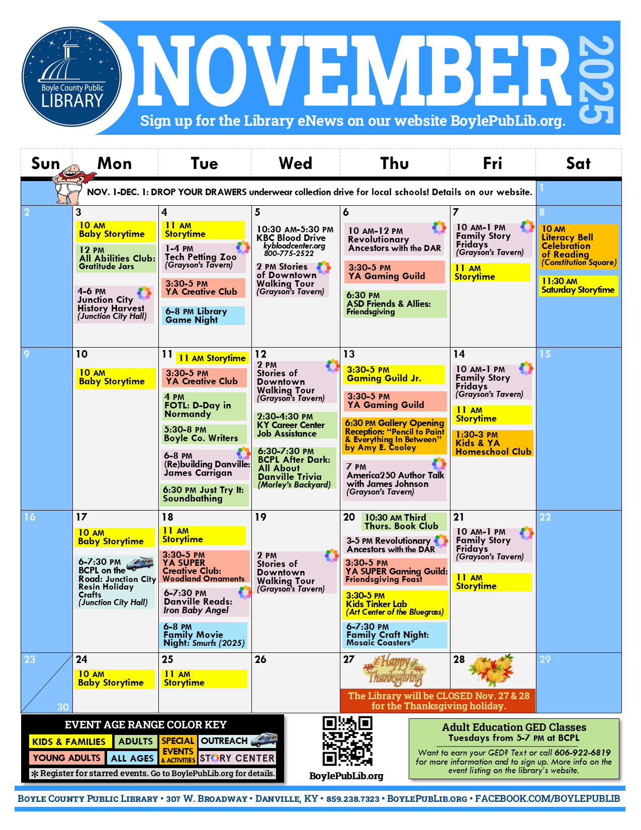 November 2025 Calendar