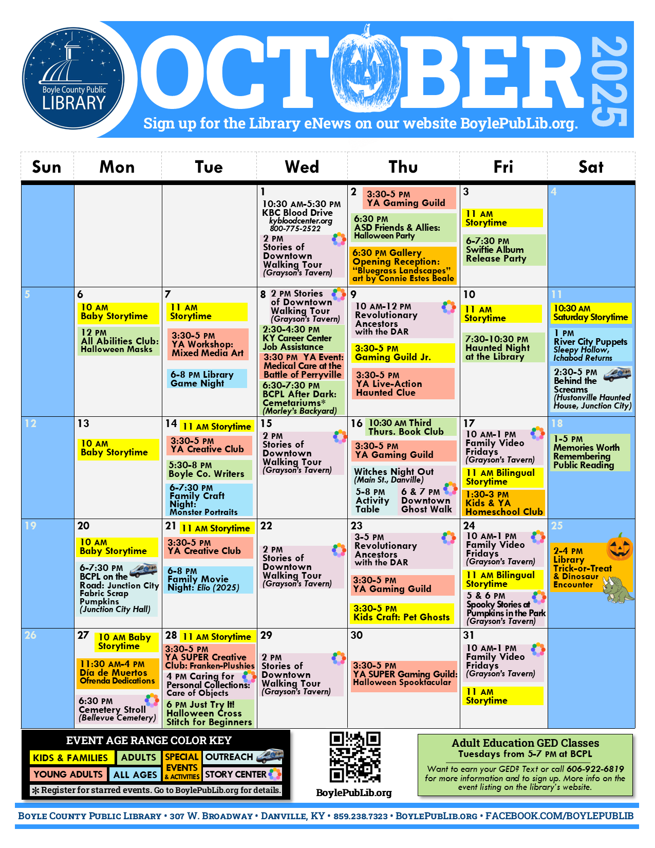 October 2025 Calendar