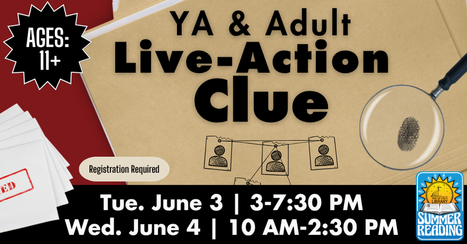 YA and Adult Live-Action Clue
